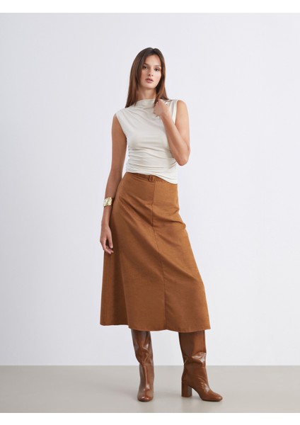 Beli Kemerli Süet Etek fiyatları