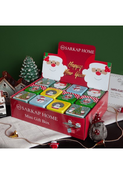 12'li Display Kutu Set Köşeli