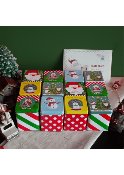 12'li Display Kutu Set Köşeli