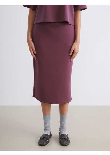 Beli Lastikli Yırtmaçlı Etek fiyatları