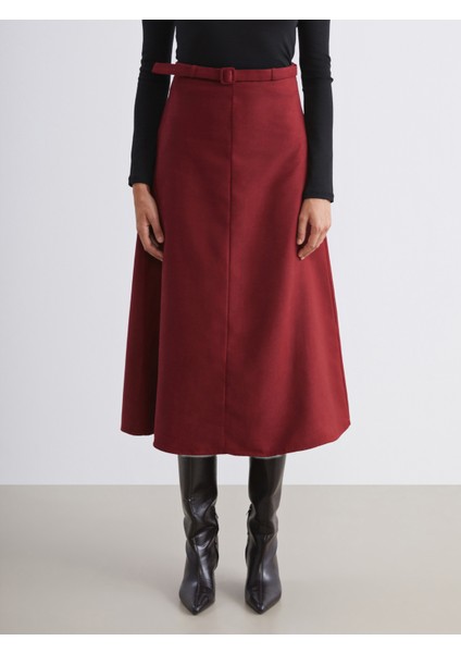 Beli Kemerli Süet Etek fırsatları