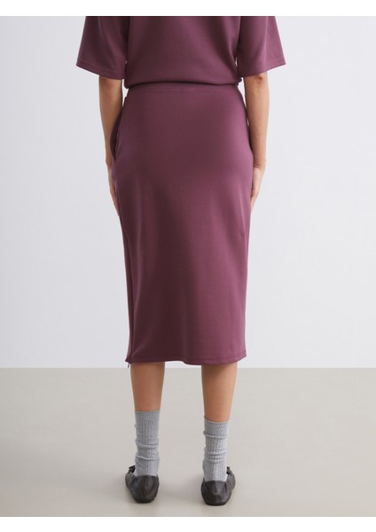 Beli Lastikli Yırtmaçlı Etek fırsatları