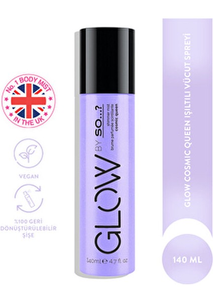 Glow By So Parfüm Cosmic Queen Greyfurt Gül Pembe Şeker 140 ml Vegan Ürün fırsatları