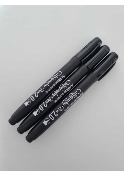 Kaligrafi Kalemi Supreme 2.0 Siyah (2 Adet) fırsatları