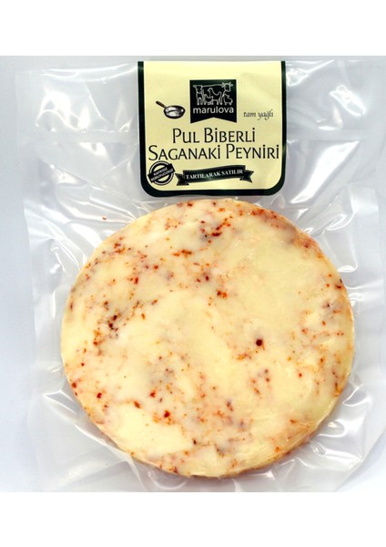 Pul Biberli Saganaki Peyniri