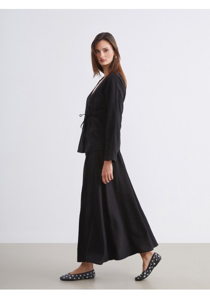 Beli Lastikli Dokulu Etek