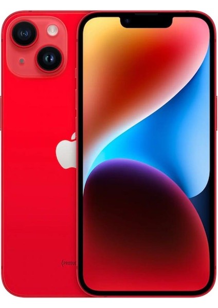 IPHONE 14 Red 128GB Yenılenmıs B Kalıte (12 Ay Garantılı)