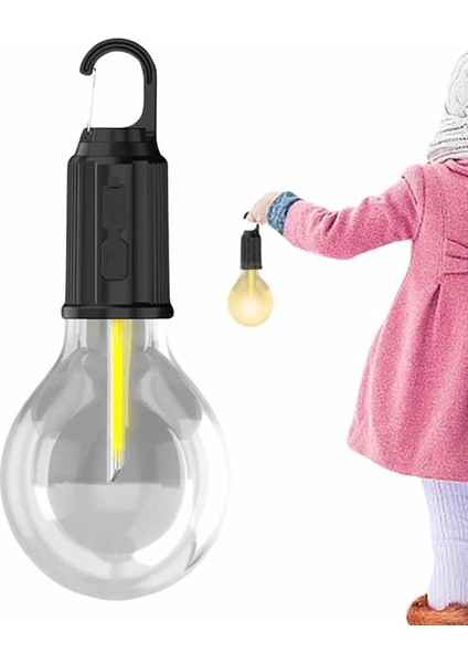 Şarjlı Aydınlatma Ampul Tasarımlı Ambians Işık Askılı Kamp Lambası fırsatları