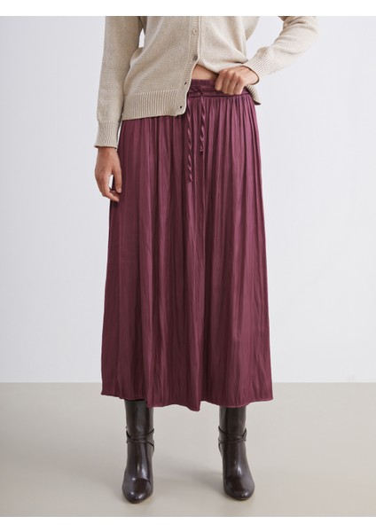 Beli Lastikli Saten Pileli Etek fiyatları