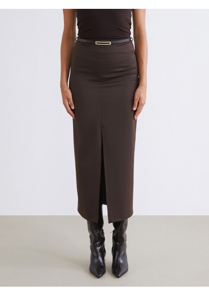 Beli Fermuarlı Yırtmaçlı Etek fırsatları