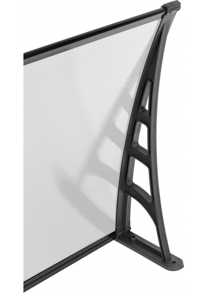 Lotus Kapı Pencere Üstü Pratik Sundurma 70X240 - Şeffaf