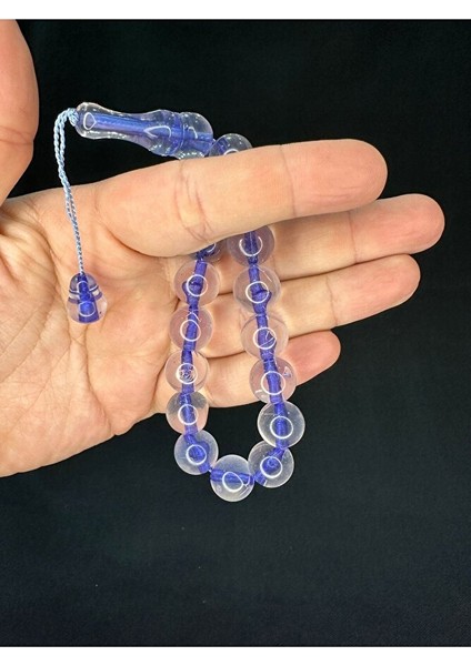 Efe Boy Maskot Şak Şak Tesbih Akrilik Şeffaf Renk Büyük Boy T-714 indirimleri