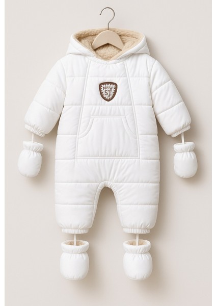 Özel Tasarım Cepli,kapüşonlu Tak-Çıkar Patik ve Eldivenli Bebek-Çocuk Kozmonot modelleri