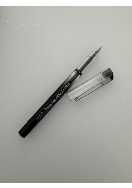 Tükenmez Kalem My-King Jel Metal Klips 0.5 mm 2 Siyah, 1 Mavi (3 Adet)