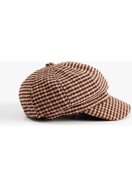 Kazayağı Desenli Kasket Şapka fiyatları