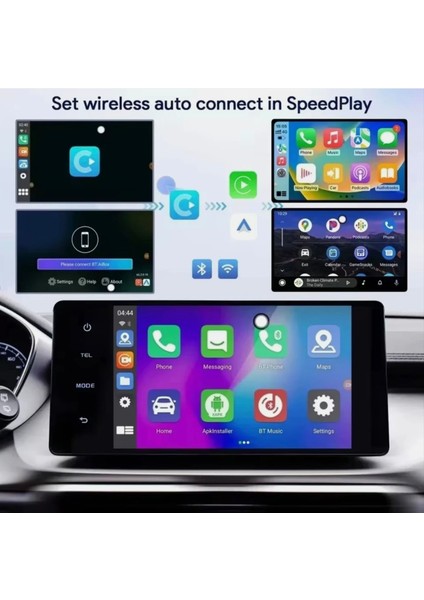 Bmw Carplay - Smartbox - Youtube - Netflix & Kablosuz Carplay - Android 4-64 (Carplay Uyumlu) modelleri