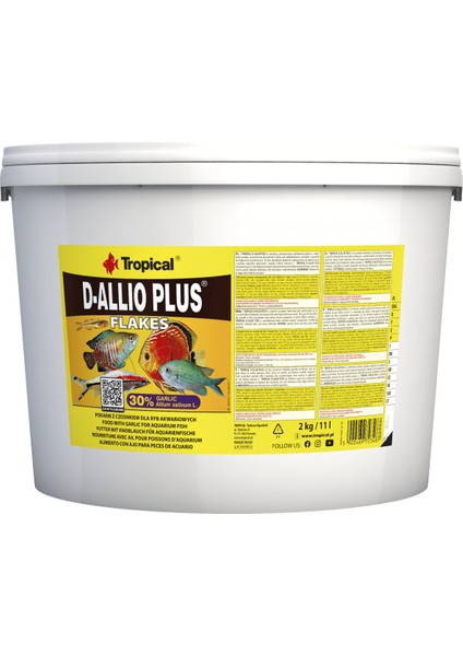 D-Allio Plus Flakes 50 Gram Balık Yemi fiyatları