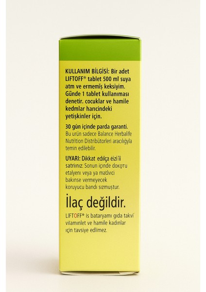 Herbalıfe Lıftoff Limon Aromalı modelleri
