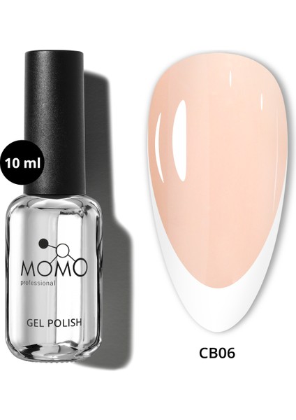 Kalıcı Oje French Color Base Coat CB06, Nude Sarı, 10 ml