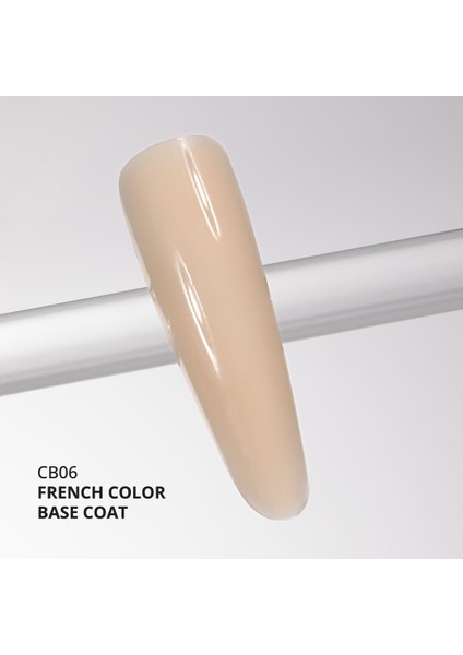 Kalıcı Oje French Color Base Coat CB06, Nude Sarı, 10 ml fiyatları
