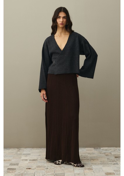 Kimono Hırka Antrasit fiyatları