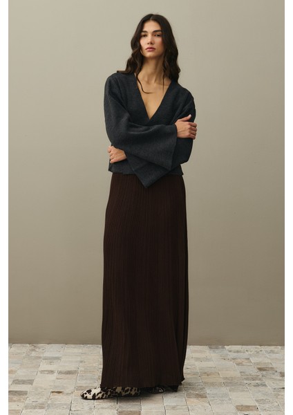 Kimono Hırka Antrasit indirimleri