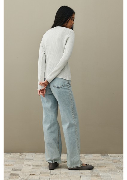 Simli Fitilli Hırka Ekru indirimleri