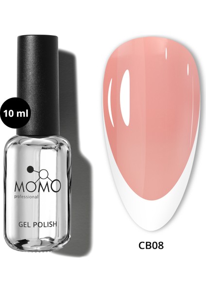 Kalıcı Oje French Color Base Coat CB08, Somon, 10 ml