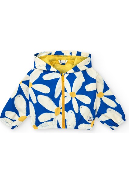 03-06 Yaş Tuc Tuc Mavi Çiçekli Rüzgarlık - Mavi