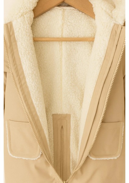 Su Geçirmez, Içi Yumuşak Kürk Astarlı, Cepli, Kapüşonlu Bebek-Çocuk Astronot modelleri