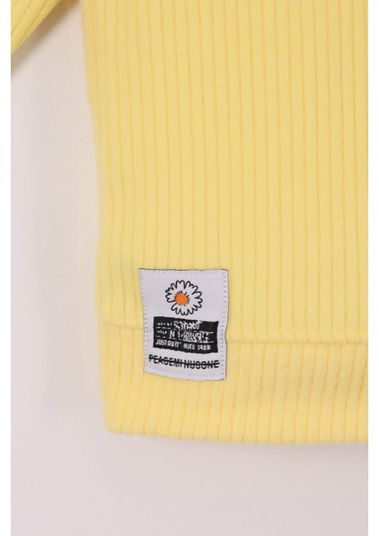 Kız Çocuk Çiçek Baskılı Ipli Şeritli Pantolon Fitilli Polar Takım fırsatları