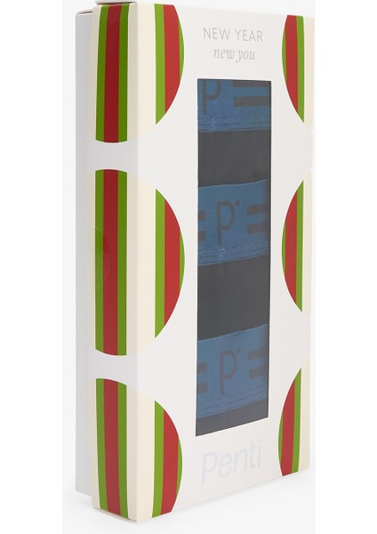 Erkek 3'lü P Logolu Boxer fırsatları