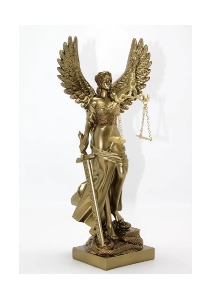 Polyester Kanatlı Adalet Biblosu