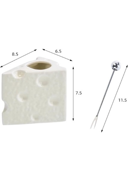 -Krd Home Meyve Çatalı KRD-5034 Beyaz modelleri