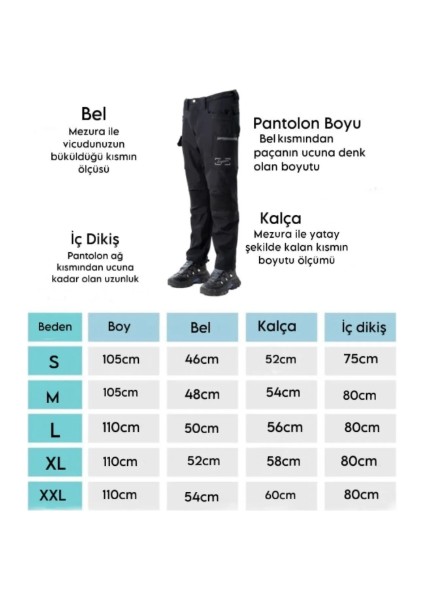 Motofit - Comfort Softshell Polarlı Motorcu Pantolonu fırsatları