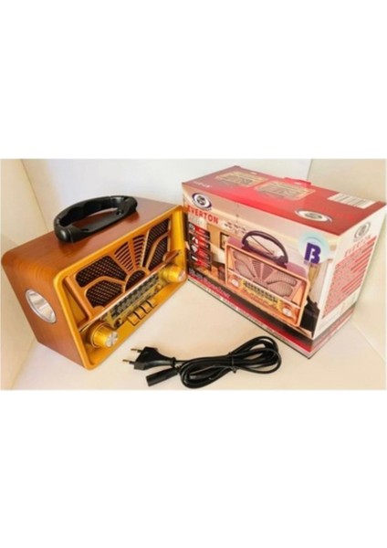 Nostaljik Bluetooth Radyo – Şarjlı, Usb/sd/aux Girişli Taşınabilir Hoparlör modelleri