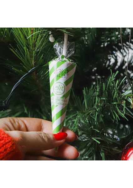 Yeni Yıl Konseptli Renkli Sütlü Şemsiye Çikolata (5x20g) 3lü Set Glutensiz fiyatları