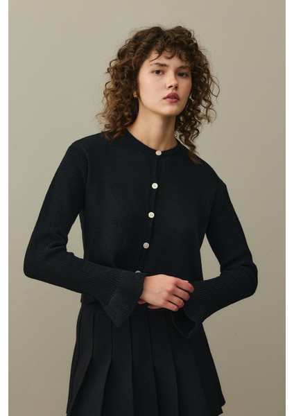 Pamuk Hırka Siyah modelleri