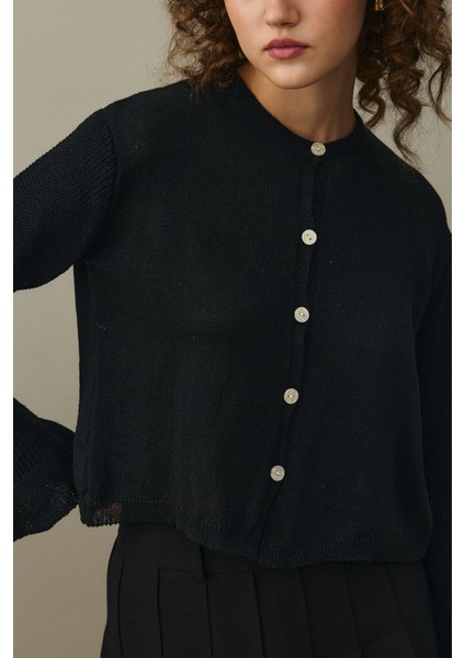 Pamuk Hırka Siyah fırsatları