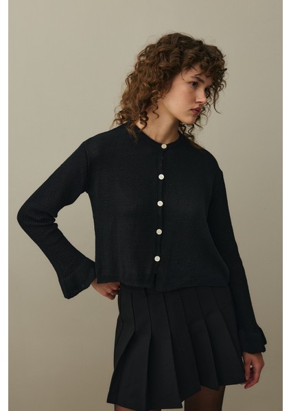 Pamuk Hırka Siyah indirimleri