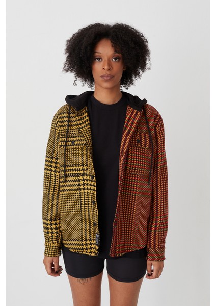 We Are What We Are Nakışlı Kapüşonlu Gömlek Ceket modelleri