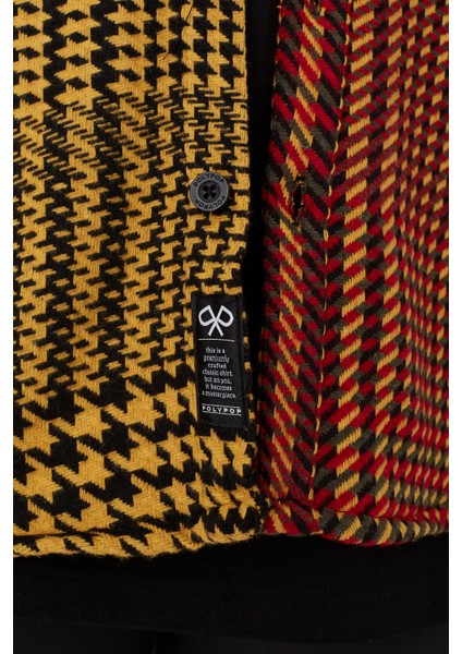 We Are What We Are Nakışlı Kapüşonlu Gömlek Ceket