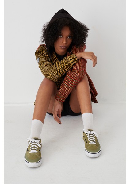 We Are What We Are Nakışlı Kapüşonlu Gömlek Ceket