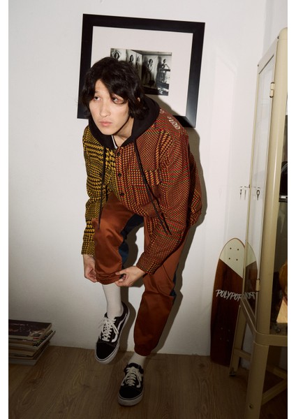 We Are What We Are Nakışlı Kapüşonlu Gömlek Ceket