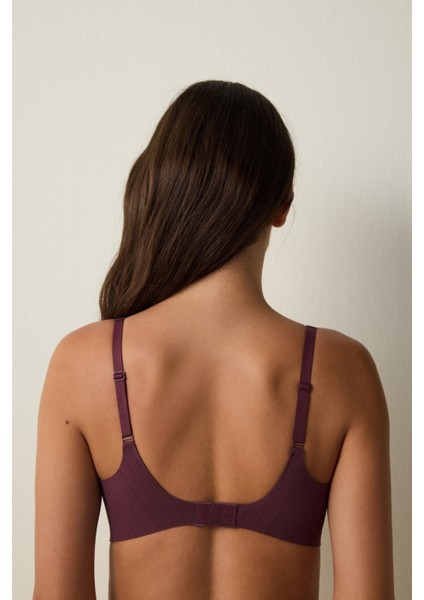 Bordo Pointel Dikişsiz Balensiz Çıkarılabilir Kaplı Sütyen indirimleri