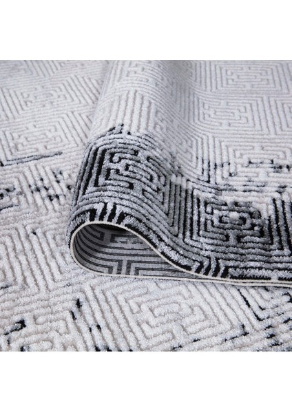 Zara 1007 Serisi Çerçeveli Modern Akrilik Yumuşak Dokuma Salon Mutfak Oturma Yatak Odası Halısı modelleri