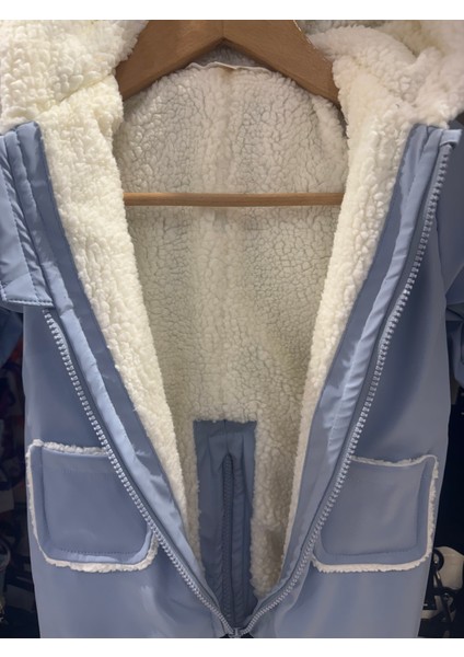 Su Geçirmez, Içi Yumuşak Kürk Astarlı, Cepli, Kapüşonlu Bebek-Çocuk Astronot modelleri