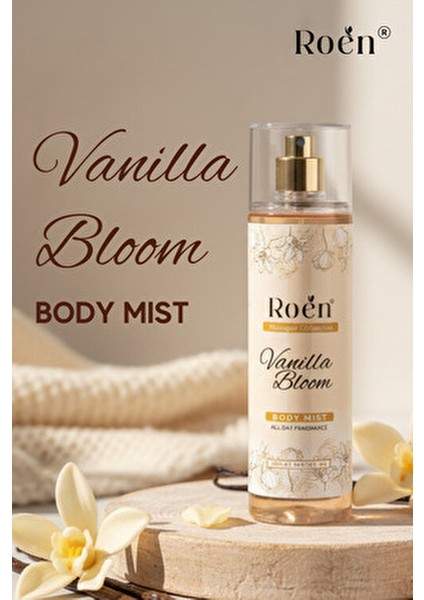 Vanilya Vücut Spreyi Tazeleyici Etki 200 ml Unisex Kullanıma Uygun fiyatları