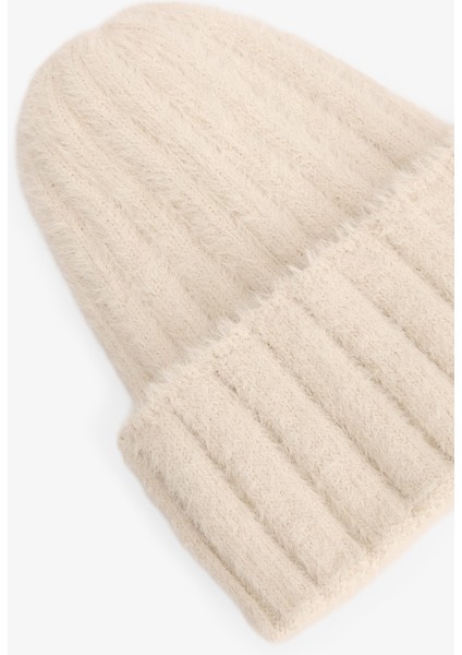 Ekru Zoe Yumuşak Dokulu Bere fiyatları