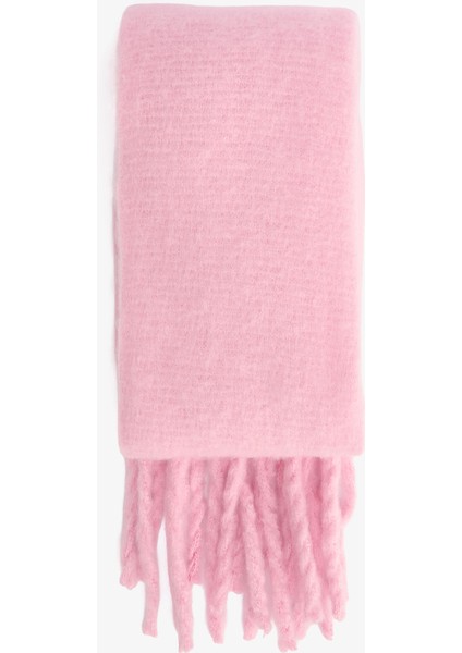 Şeker Pembe Pera Yumuşak Dokulu Atkı fiyatları